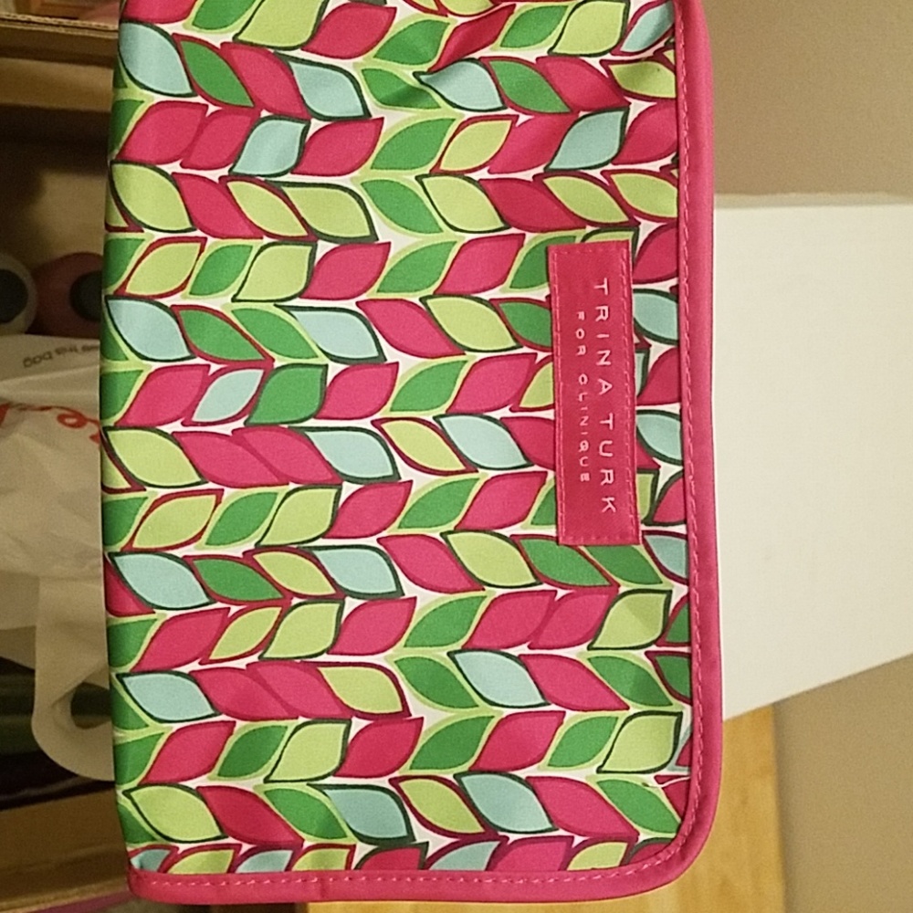 Clinique Trina Turk cosmetics case